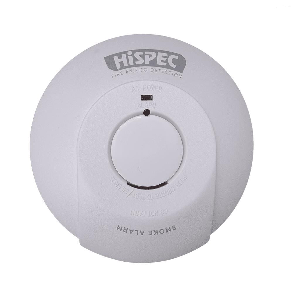 Mains Smoke Detector with 9V Battery Backup
