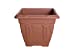 41cm Venetian Square Planter, Black