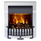 Danville Optimyst Electric Inset Fire - Chrome
