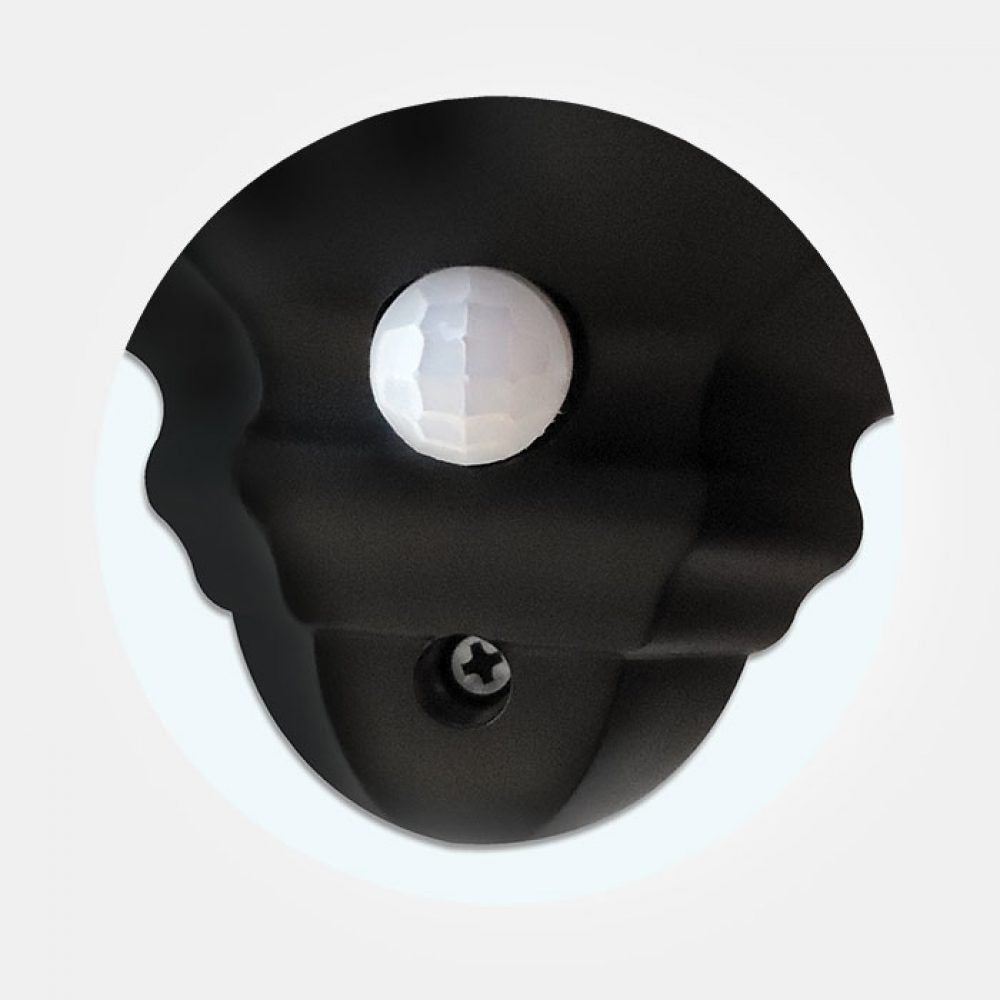 Black Half Lantern with 120 PIR