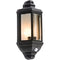 Die-Cast Aluminium Clear Glass Wall Lantern with PIR