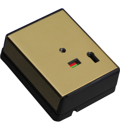 Single Push Panic Button Non -Latching Brass