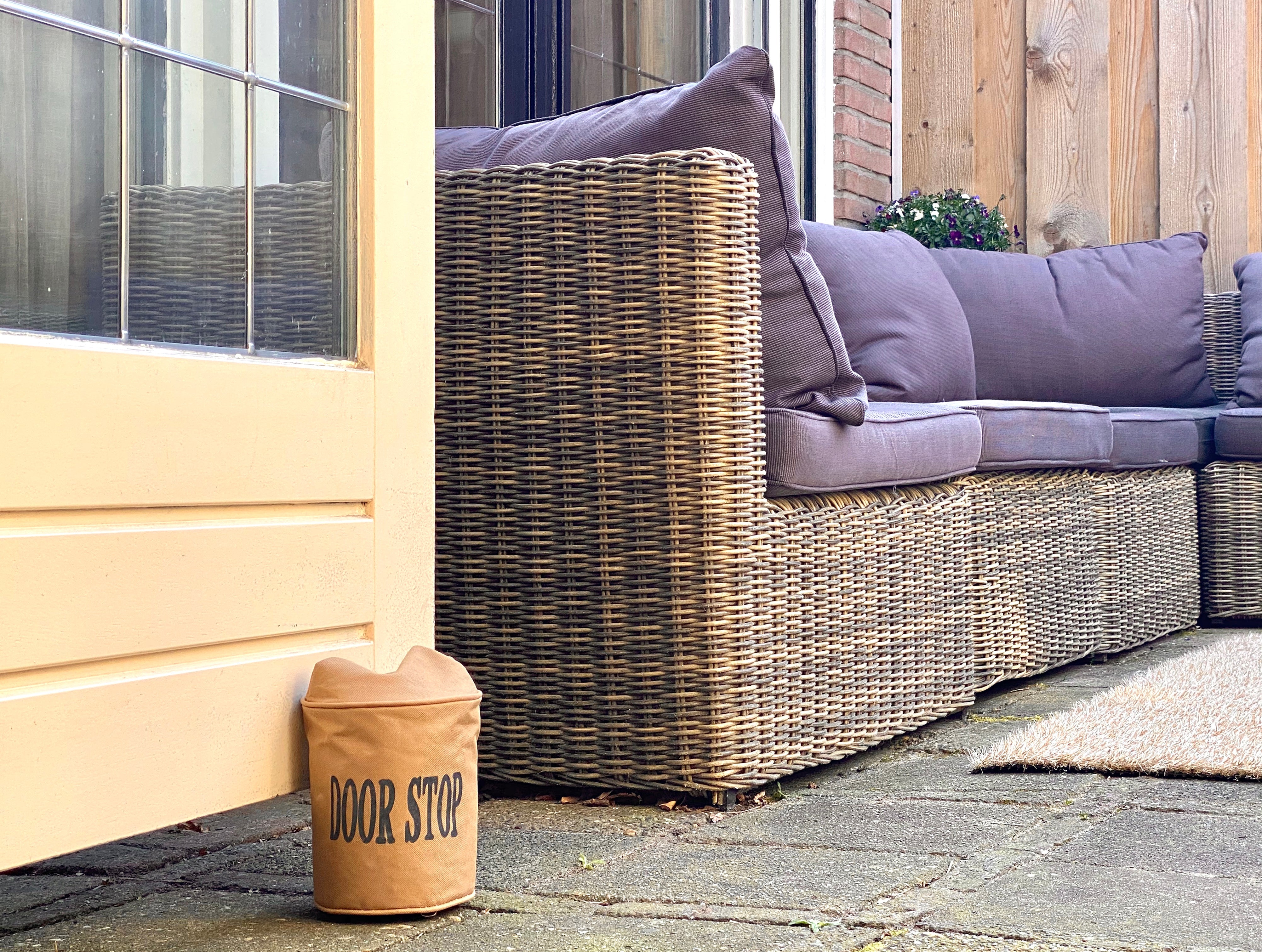 Fabric Doorstop with Ring