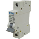 MCB 63A C Curve 1 Pole 6kA Circuit Breakers Domestic Consumer Unit