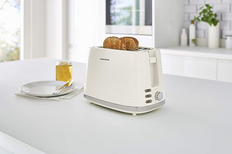 Dune 2 Slice Toaster, Cream