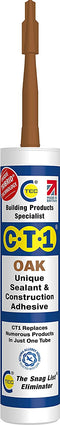 CT1 Sealant & Construction Adhesive, Oak