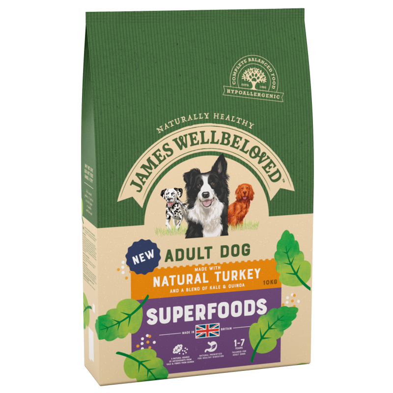 Superfoods Adult Turkey with Kale & Quinoa 10kg