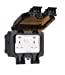 IP66 1G 1 Way Retractive Switch - Black