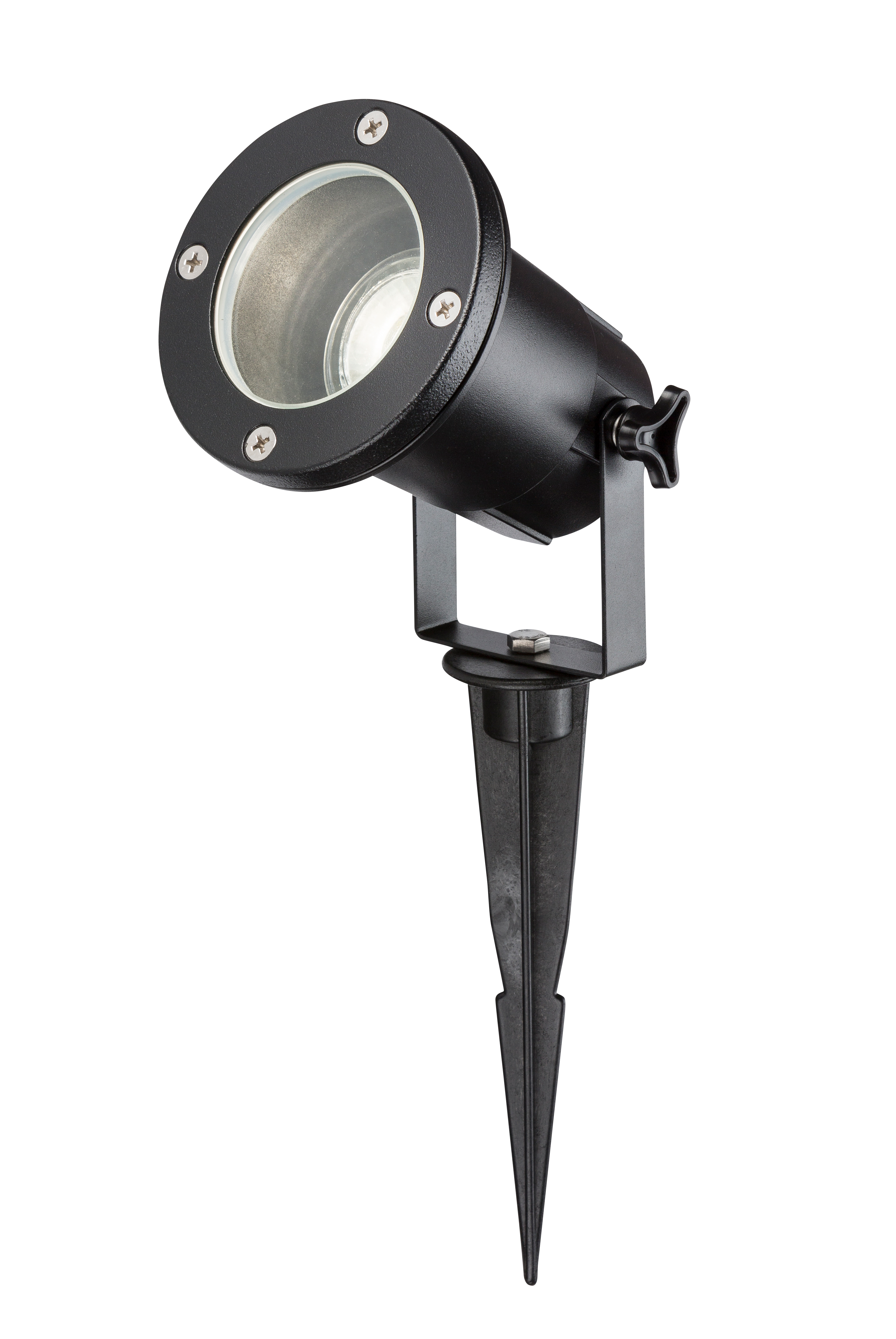 230V IP65 GU10 Ground Spike - Black