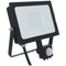 Atlas Mini 2 LED Floodlight with PIR IP65 Black 30W 4000K