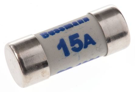 15A BS1361 Domestic Consumer Unit Fuse, 5 Pack