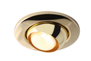 R63 ES 60W 230V Eyeball Downlight - Brass