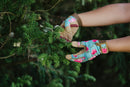 Comfort Gloves Peony Aqua - Medium