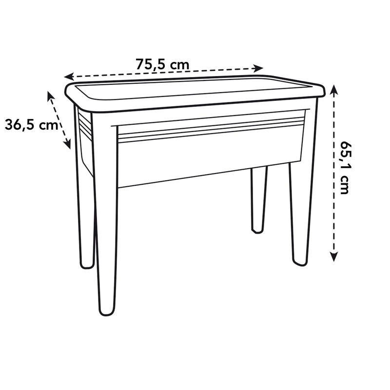 Green Basics Grow Table XXL - Lime Green