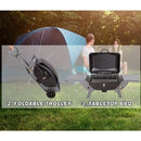 Portable Propane/Butane Folding Gas Barbecue With Wheels & Handle