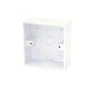 PVC Surface Box with 20mm Knockouts - 1G