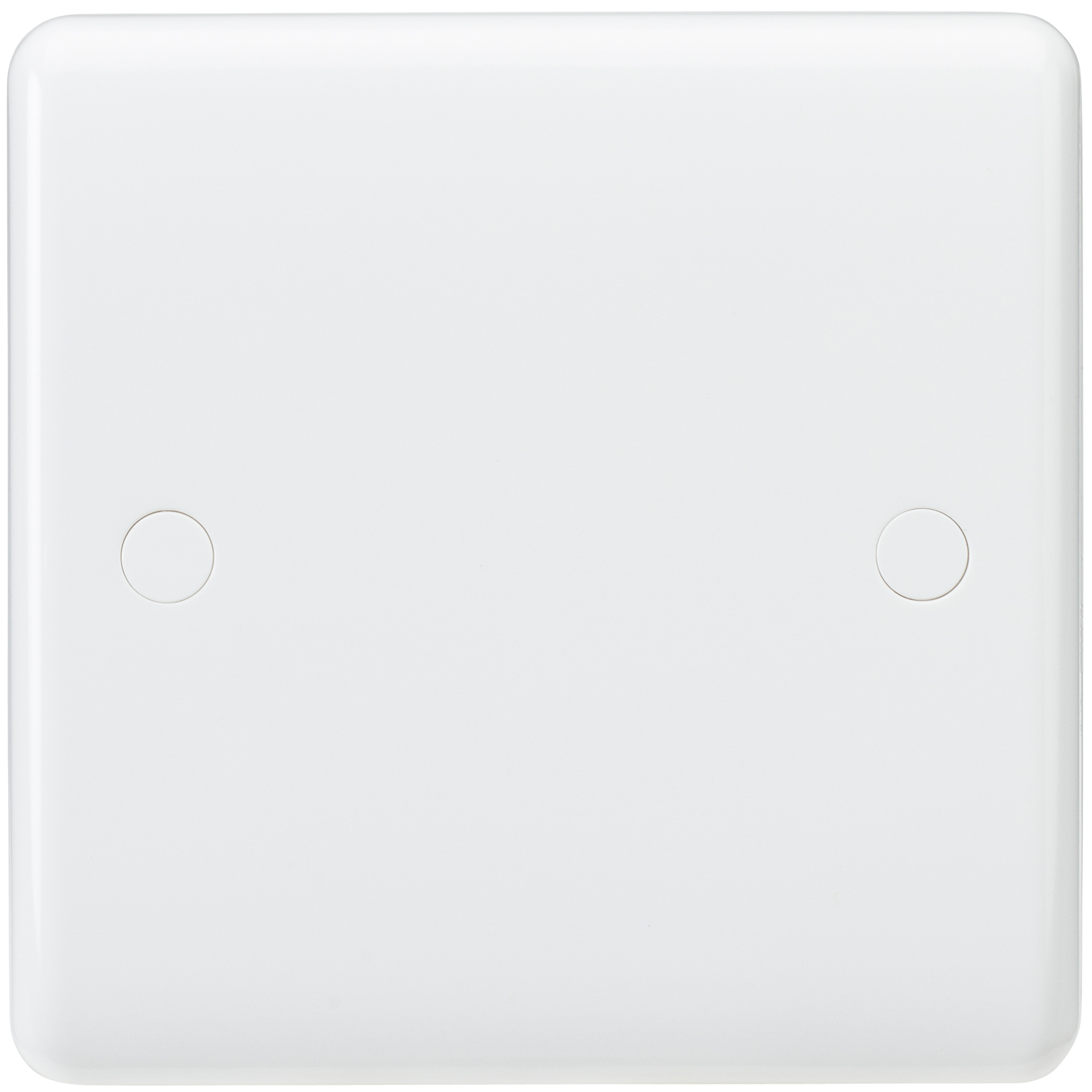 Curved Edge 1G Blanking Plate