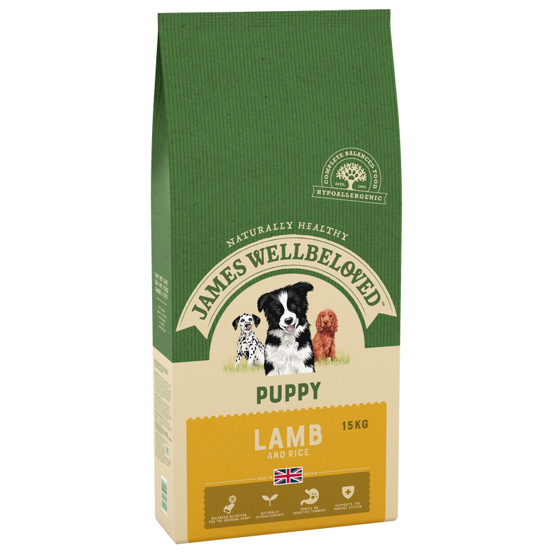Complete Dry Lamb & Rice Puppy Food - 15KG