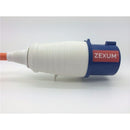2.5mm 16A Orange Mains Hook Up Extension Cable - 25m