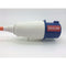 2.5mm 16A Orange Mains Hook Up Extension Cable - 25m