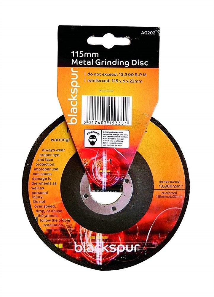 115 x 6mm Grinding Metal Disk - 1 PACK