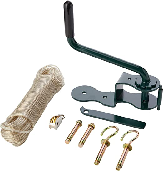 Premium Clothes Line Winder Kit