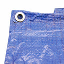 6Ft x 9Ft Heavy Duty Blue Weatherproof Tarpaulin