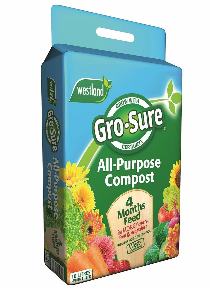 All-Purpose Compost Pouch & 4 Month Feed - 10L