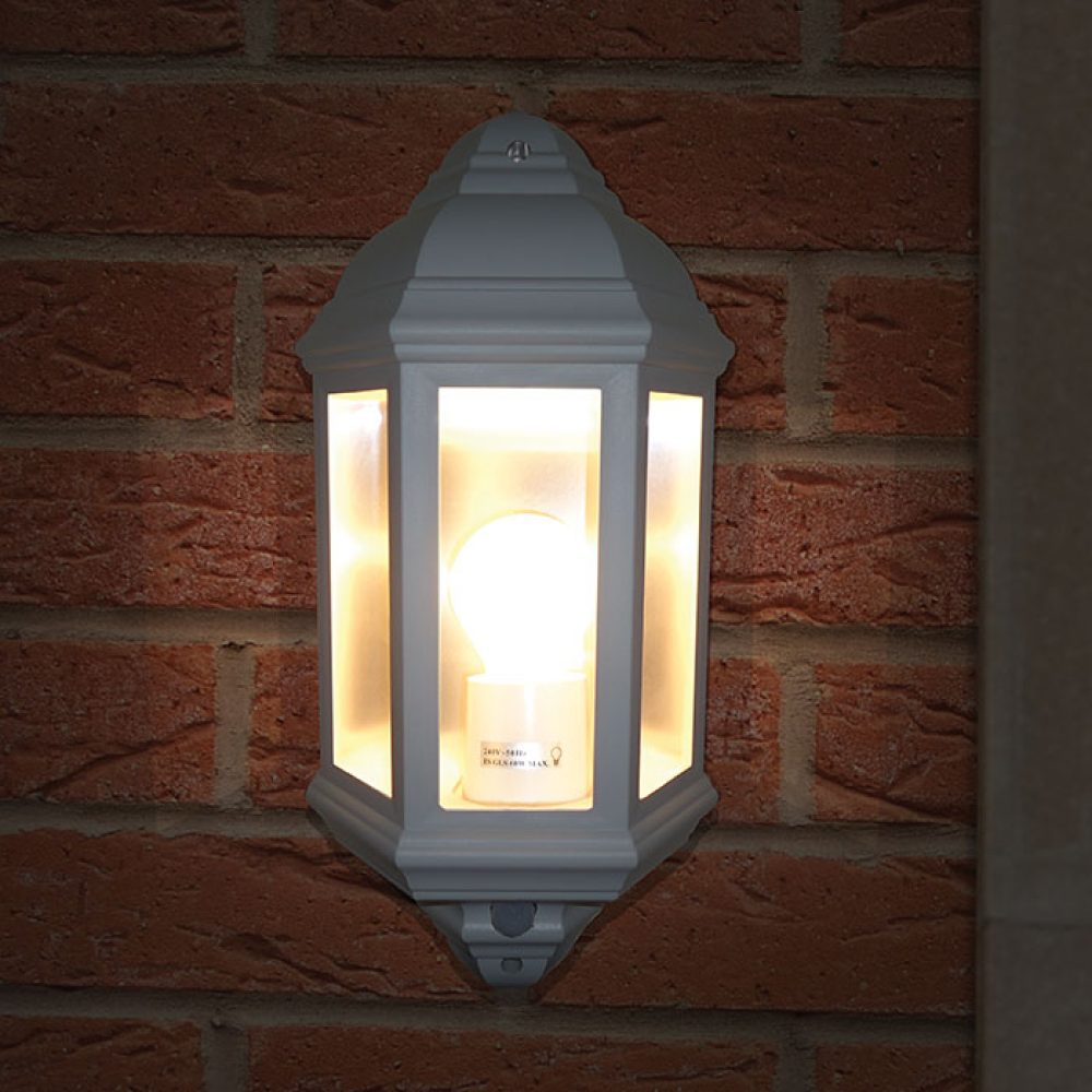 60W Half-Lantern with PIR Sensor