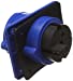 240V IP44 32A Angled Panel Mount Socket 2P+E