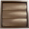 100mm Brown Gravity Flap Terminal Vent