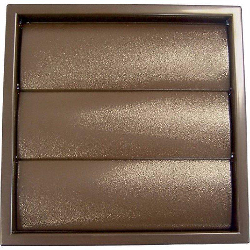 100mm Brown Gravity Flap Terminal Vent