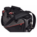 Black & Red Soft Technicians Electricians Tool Case Plus Storage Bag with Hard Waterproof Base