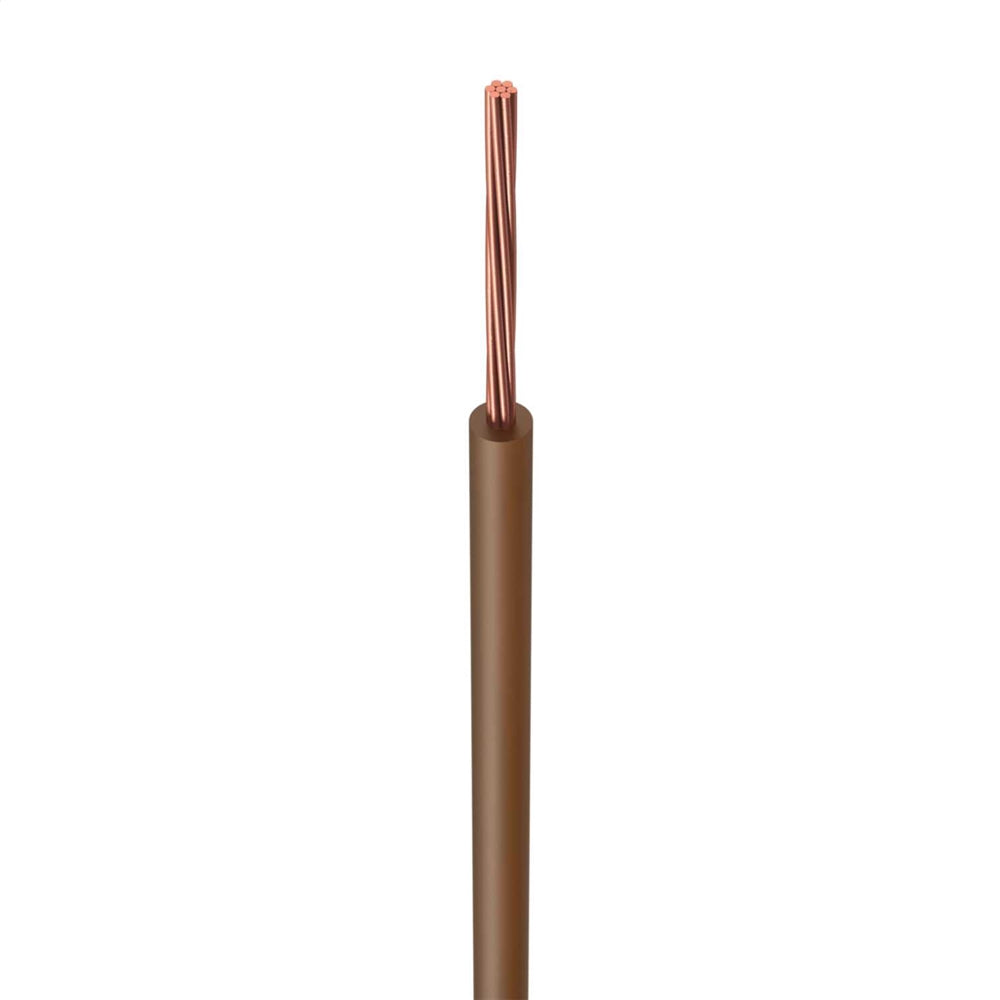 4mm 6491X Brown Round Conduit Wire - 100m