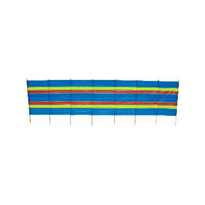 8 Pole 7 Section Tall Wind Break - 1.5m x 4.6m - 1.2m Poles