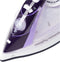 2400W Crystal Clear Steam Iron, Amethyst