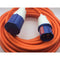 2.5mm 16A Orange Mains Hook Up Extension Cable - 25m