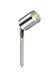 GU10 35W IP54 Ground Spike Garden Light - Lightweight - Single