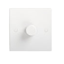 1000W White 1G 2 Way 230V Electric Dimmer Switch Wall Plate