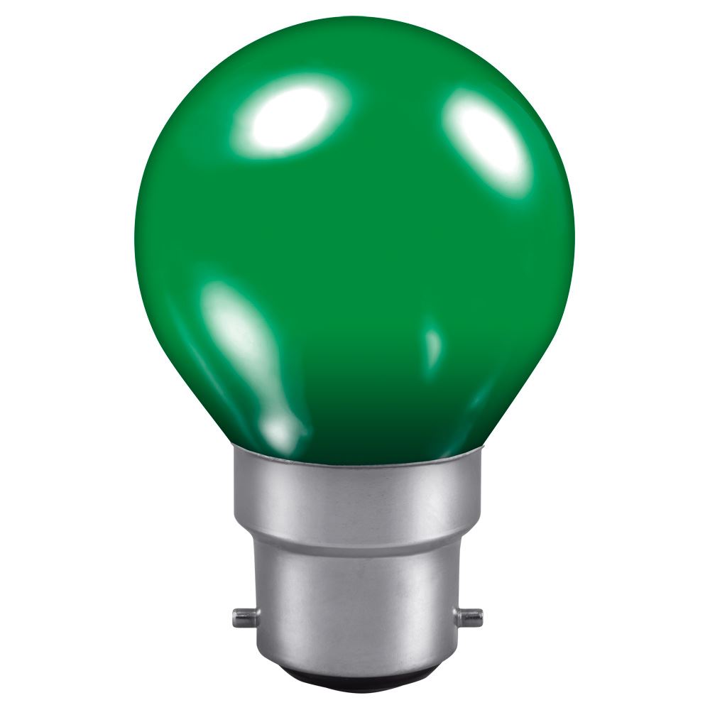 Crompton Colourglazed Round 15W Green BC-B22d