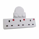 3 Gang 13A Individually Switched Socket Adapter