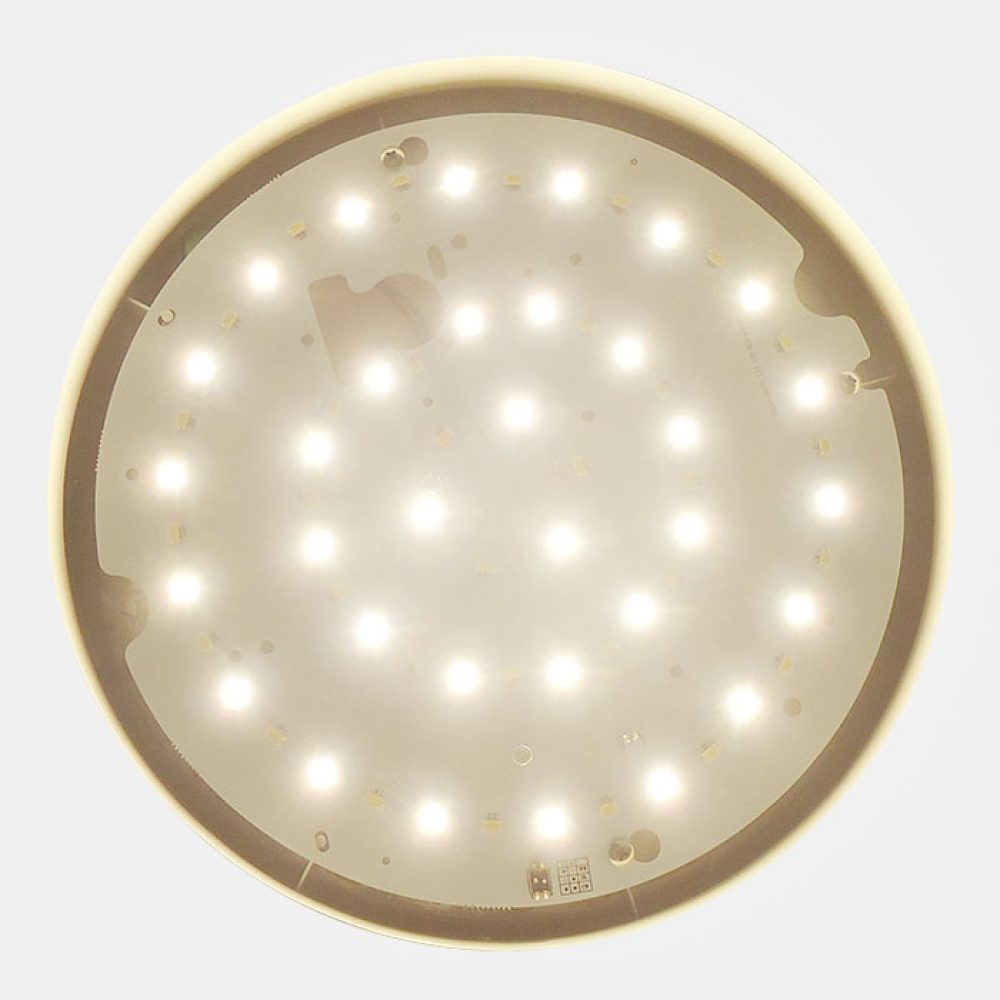 Colour Selectable LED Wall/Ceiling Light - Polished Chrome