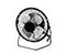 4" Mini USB Metal Fan -black