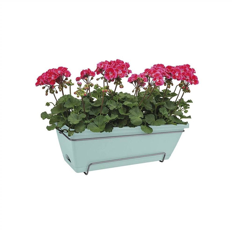 Barcelona Allin1 50cm Balcony Pot - Mint