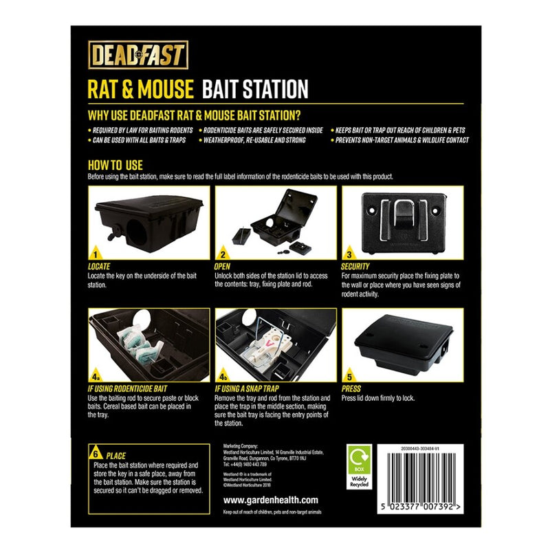 Mouse & Rat Bait Station Box