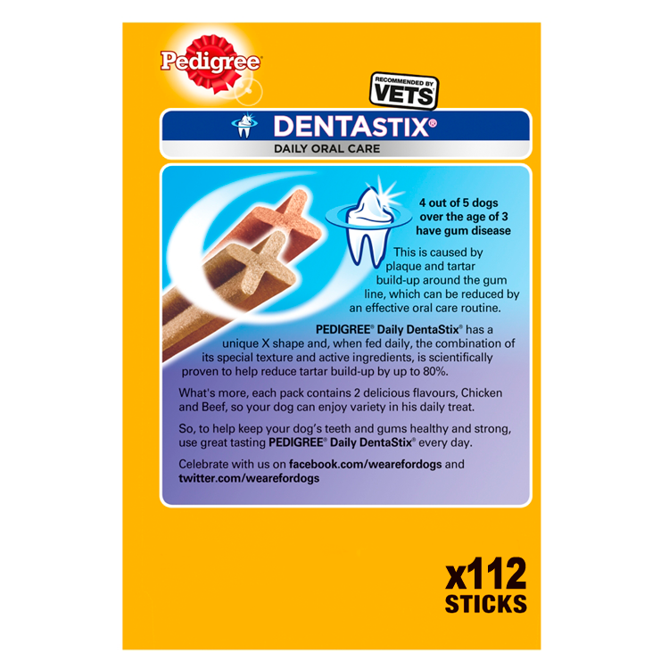 DentaStix Daily Dental Chews Small Dog 112 Sticks