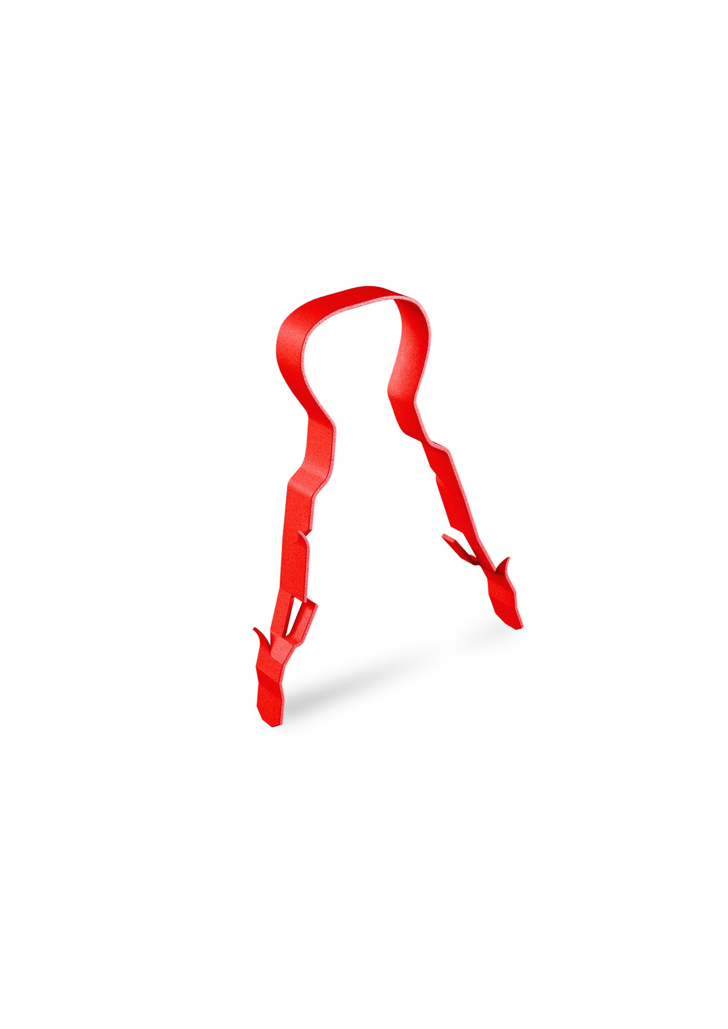 6-8mm Round Fire Clip - Red