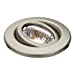 50W max. L/V Gimbal Downlight - Brushed Chrome