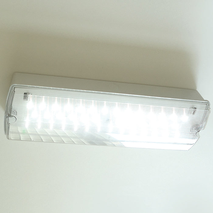 LED Bulkhead Emergency Light Fitting Non-Maintained