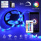 RGB+CCT Smart WiFi LED Strip Kit, 90 LEDs/Mtr LED Strip, WiFi Controller + IR Controller, 2A Adapter with UK Fused Plug.